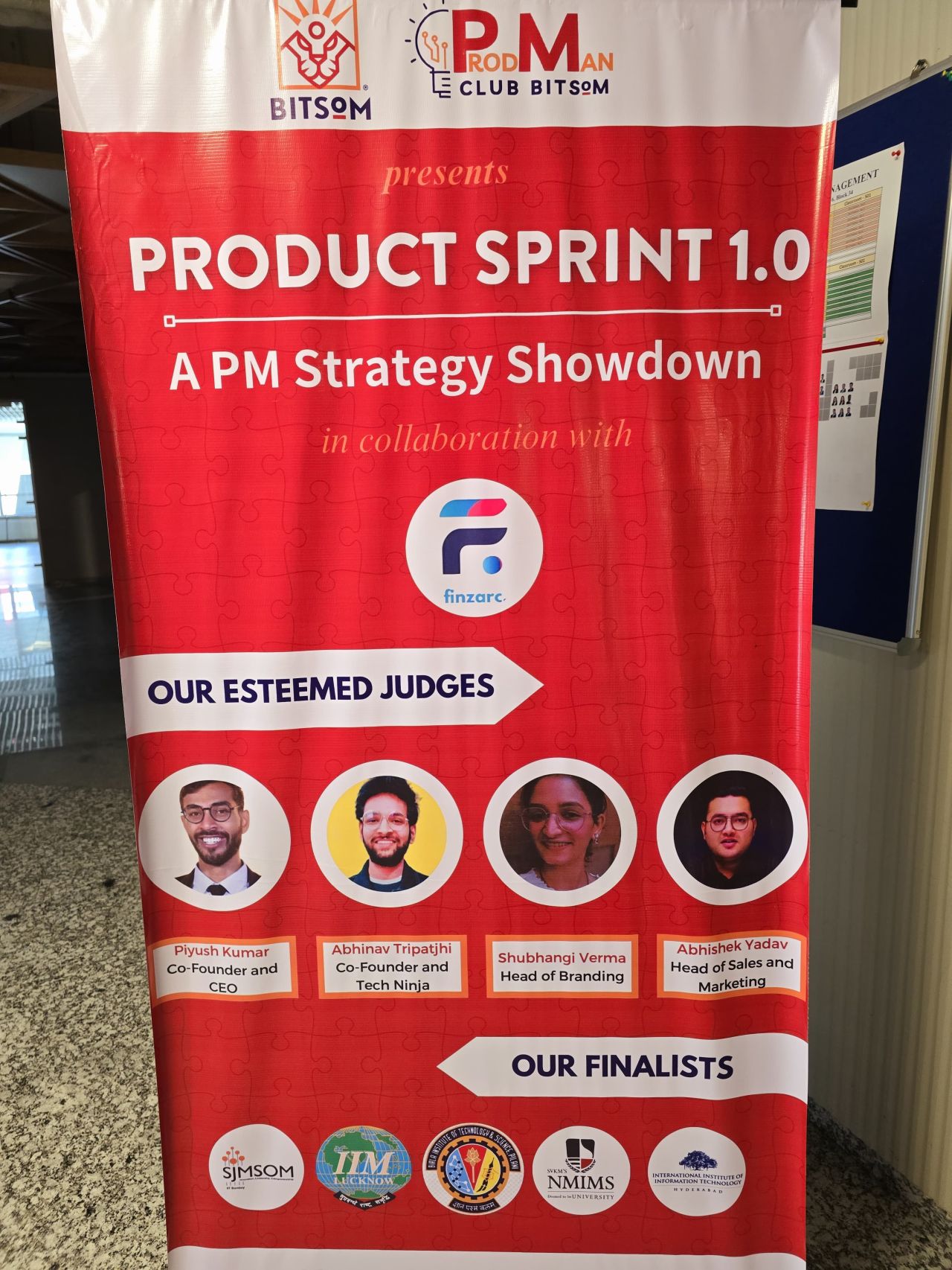 Product Sprint 1.0 at BITSoM: Lessons From 600 Teams — event photo
